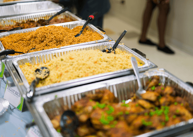 Catering for pilgrim groups from Nigeria
