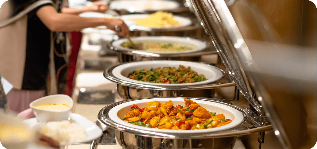 Institutional catering service