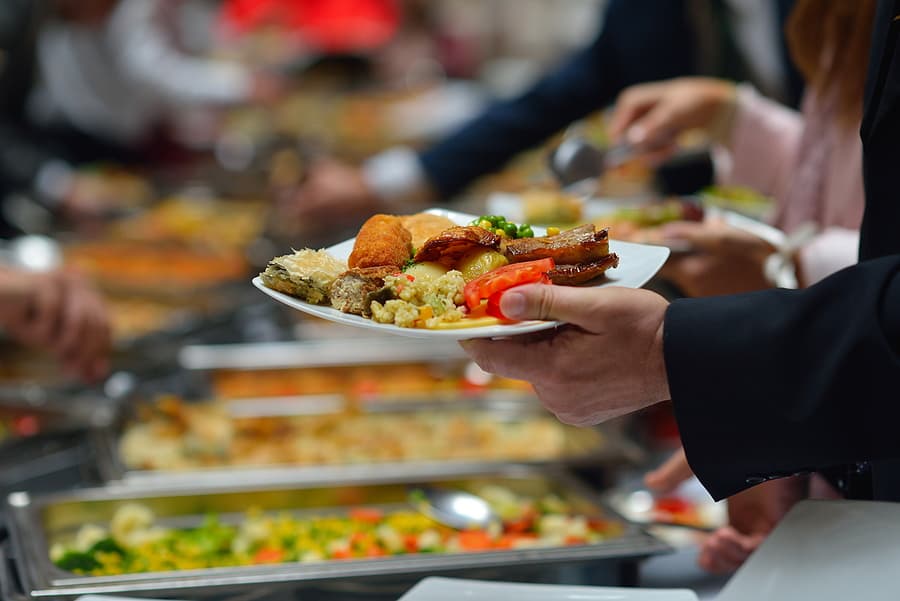 Institutional catering service